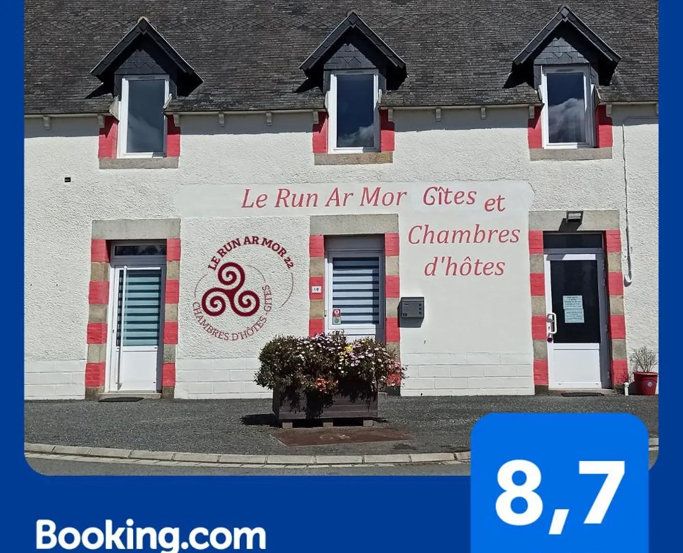 LocquémeauLe Run Ar Mor 22住宿加早餐旅馆
